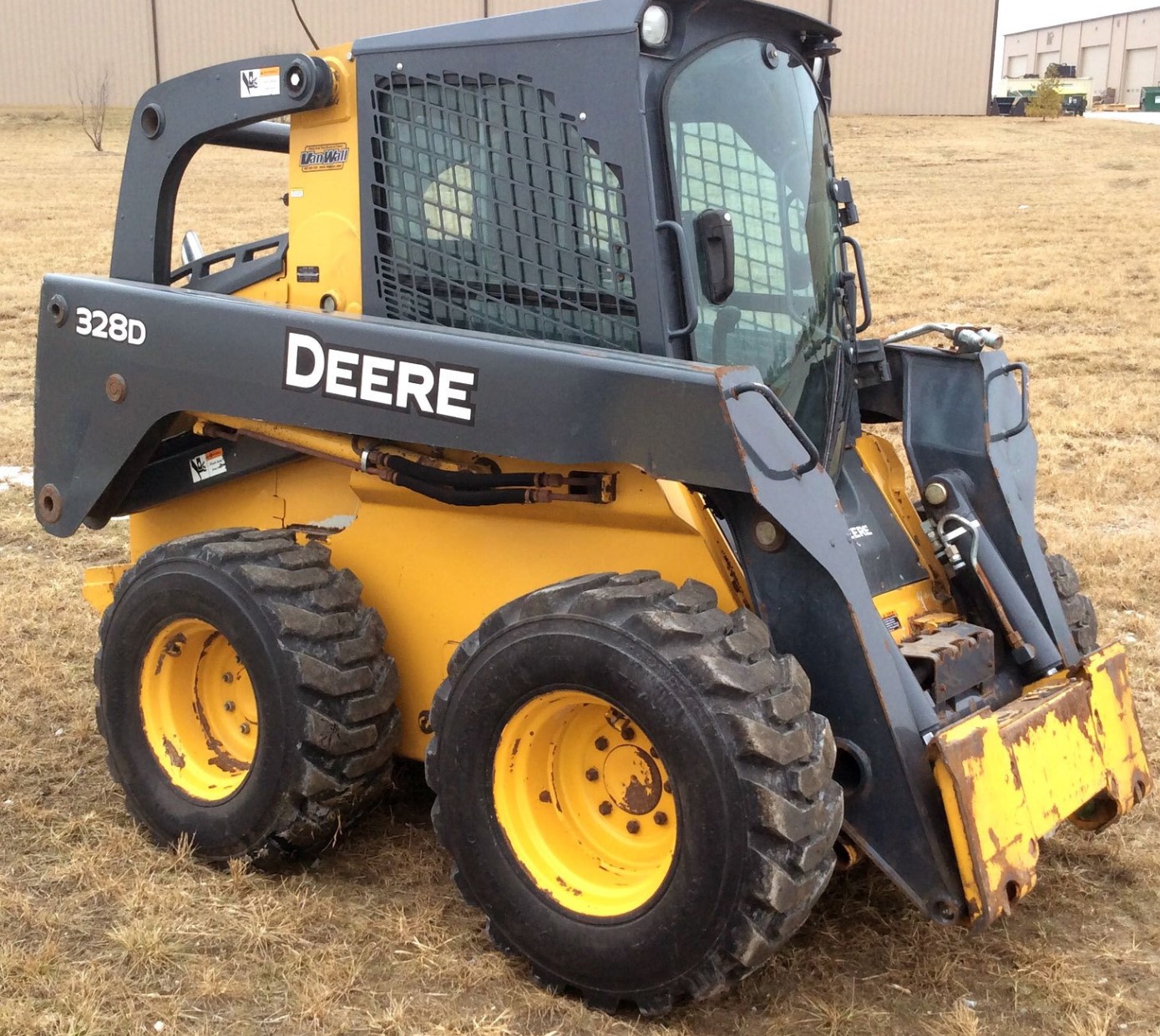 Мини-погрузчик John Deere 328D