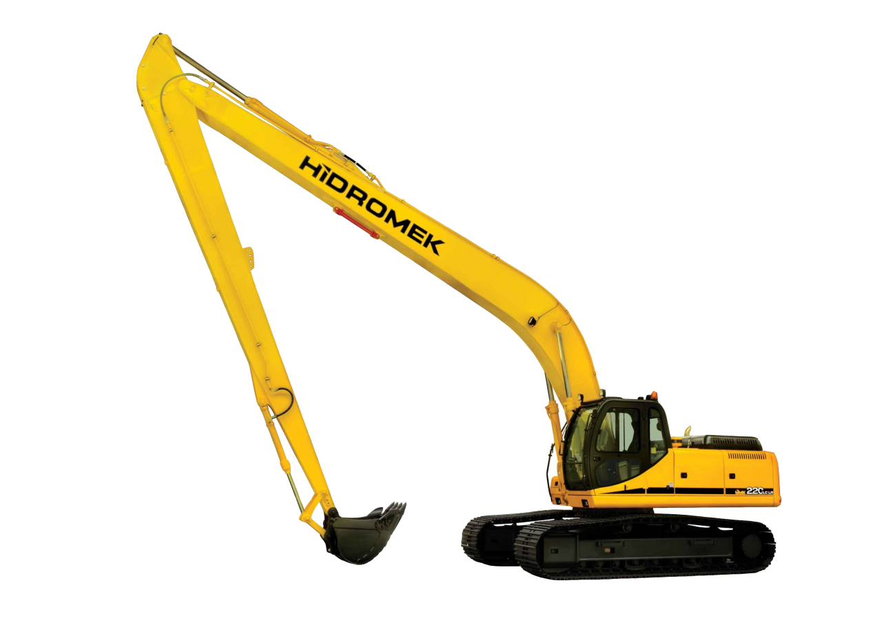 Гусеничные экскаваторы длиннорукие